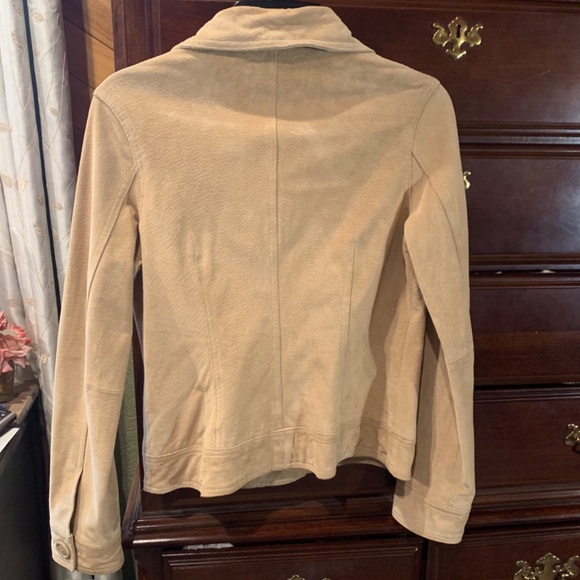 Cheroke Suede jacket, size small, light tan - Picture 3 of 9